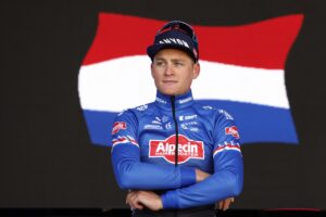 Rad-Profi Mathieu van der Poel vor der Flandern-Rundfahrt