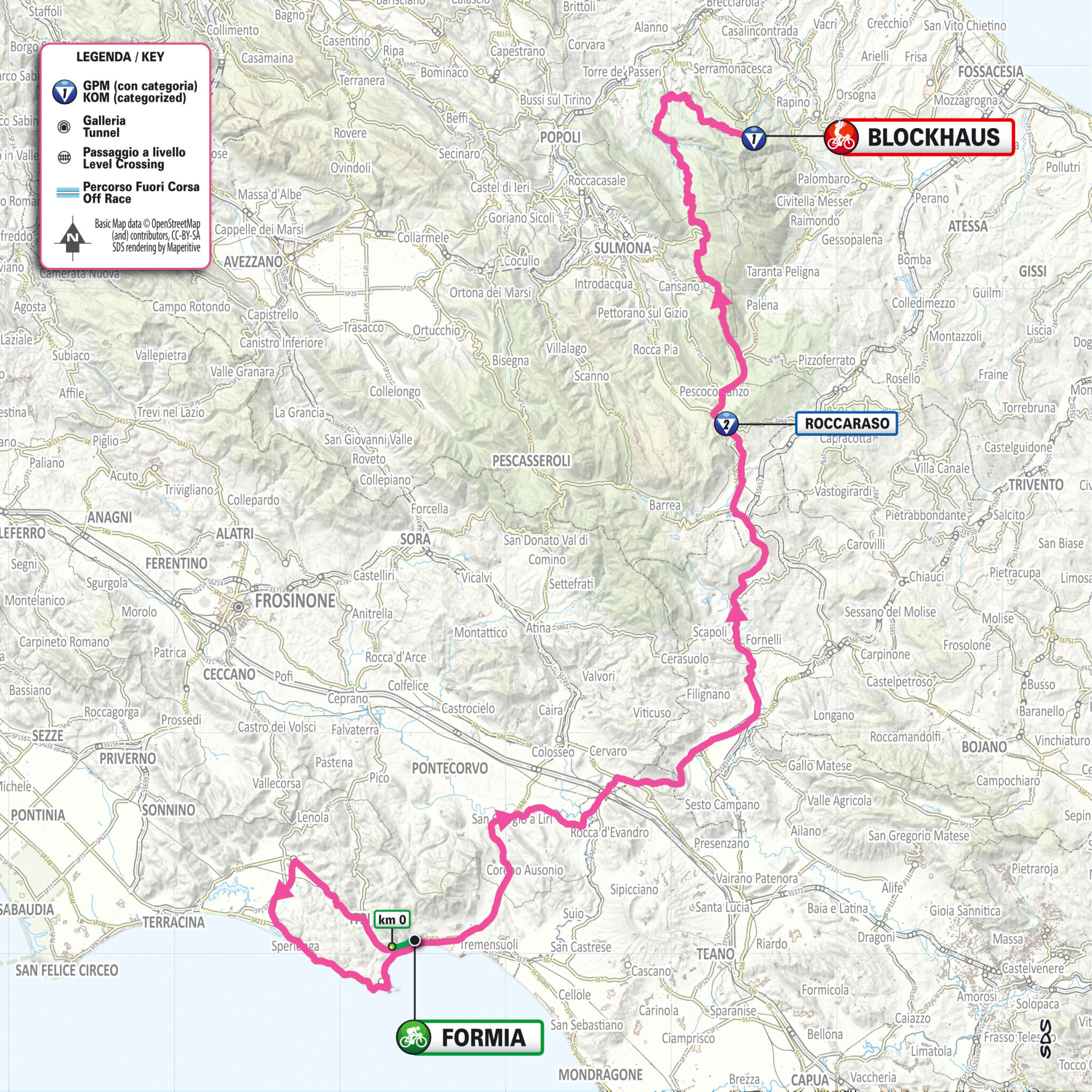 Vorschau: Alle Etappen des Giro d'Italia 2026 – plus Profile