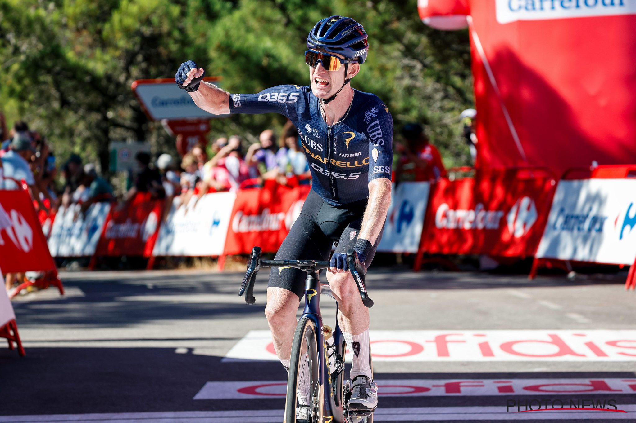Dunbar Rakes 19. Etappe Vuelta a España 2026: Dunbar siegt am Peñas Blancas
