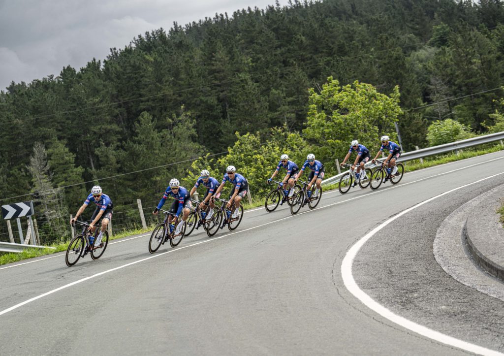 Die acht Rad-Profi des Team Alpecin-Deceuninck bei der Tour de France 2023